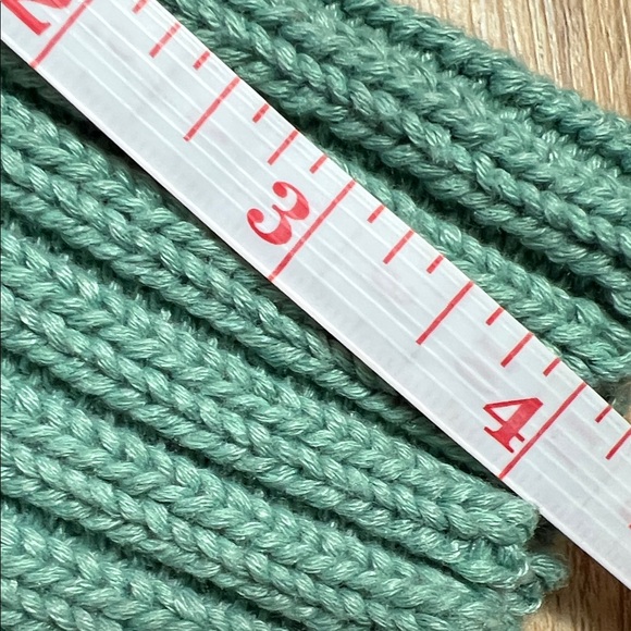 Z Supply Teal Knit Crop Top Size L - Picture 8 of 15